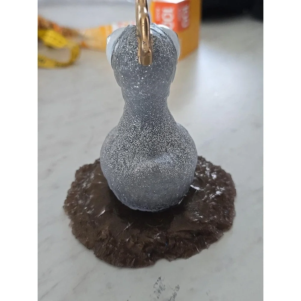 Handmade Chicken On A Nest Silver 720 Decoration Gift Paperweight